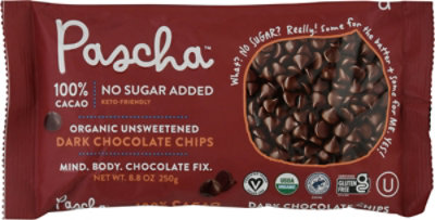 Pascha Chips Baking Chocolate - 8.75 Oz - Image 2