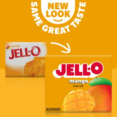 Jell-O Mango Gelatin Dessert Mix Box - 3 Oz - Image 2