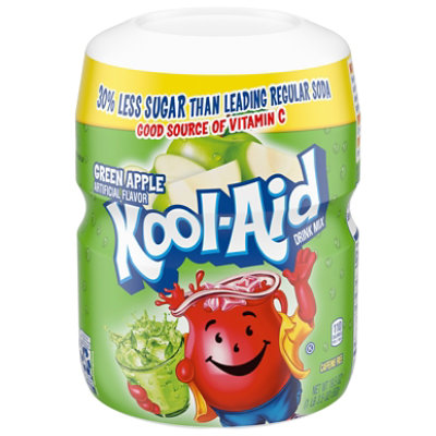 Kool-Aid Sugar-Sweetened Green Apple Artificially Flavored