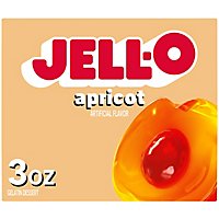 Jell-O Apricot Gelatin Dessert Mix Box - 3 Oz - Image 1