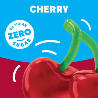 Jell-O Cherry Artificially Flavored Zero Sugar Low Calorie Gelatin Dessert Mix - 0.3 Oz - Image 2