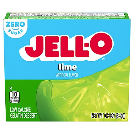 Jell-O Gelatin Sugar Free Lime - .3 Oz - Image 3