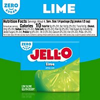 Jell-O Gelatin Sugar Free Lime - .3 Oz - Image 5