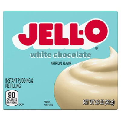 Jell-O White Chocolate Instant Pudding & Pie Filling Mix Box - 3.3 Oz - Image 9