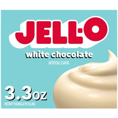 Jell-O White Chocolate Instant Pudding & Pie Filling Mix Box - 3.3 Oz - Image 3