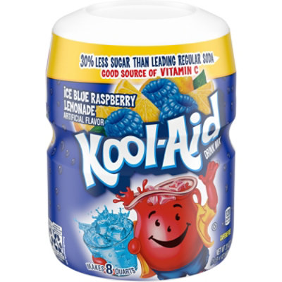 Kool-Aid Sugar-Sweetened Blue Raspberry Lemonade Artificially Flavored Powdered Soft Drink Mix - 20 Oz - Image 4