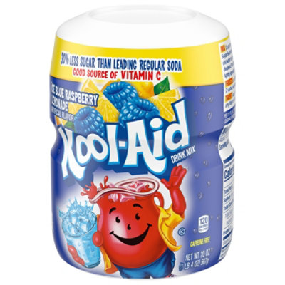 Kool-Aid Sugar-Sweetened Blue Raspberry Lemonade Artificially Flavored Powdered Soft Drink Mix - 20 Oz - Image 8