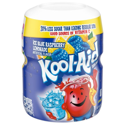 Kool-Aid Sugar-Sweetened Blue Raspberry Lemonade Artificially Flavored Powdered Soft Drink Mix - 20 Oz - Image 7