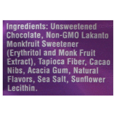 Lakanto 55% Cacao Monkfruit Chocolate Bar With Cocoa Nibs - 3 Oz - Image 5