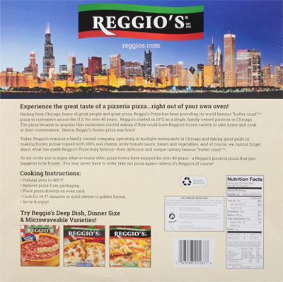 Reggios Pizza Thin Crust Pepperoni Frozen - 22 Oz - Image 3