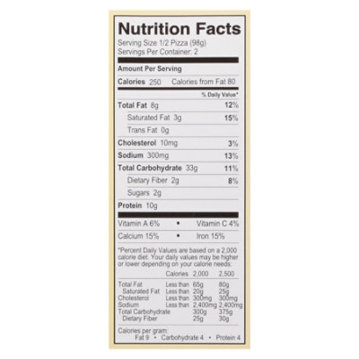 Reggios Pizza Microwaveable Cheese Frozen - 7 Oz - Image 4