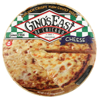 Ginos Pizza Thin Crust 12 Inch Frozen - 17 Oz - Image 1