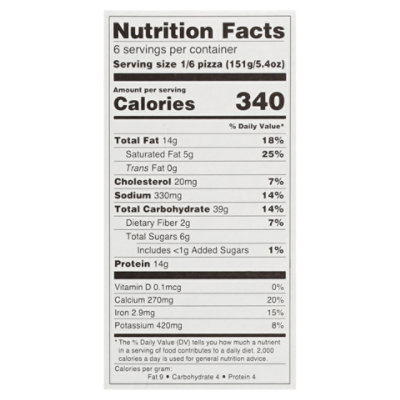 Ginos Pizza Spinach & Cheese Frozen - 32 Oz - Image 3