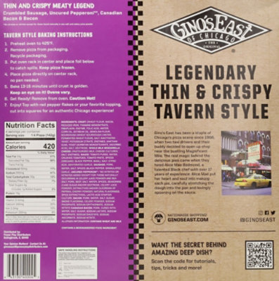 Ginos East Pizza Ts Meat 12 Inch Frozen - 27 Oz - Image 5