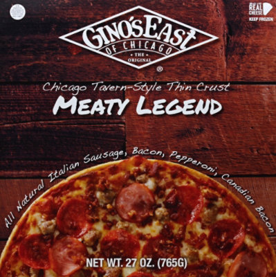 Ginos East Pizza Ts Meat 12 Inch Frozen - 27 Oz - Image 2