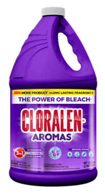 CLORALEN Bleach Aromas Lavender Scent Jug - 121 Fl. Oz. - Image 2