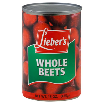 Liebers Whole Beets Canned - 15 Oz - Image 1