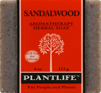 Plantlife Soap Herbal Sandalwood, 4 Oz - 4 Oz - Image 2