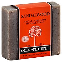 Plantlife Soap Herbal Sandalwood, 4 Oz - 4 Oz - Image 1
