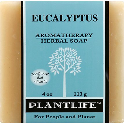 Plantlife Soap Herbal Eucalyptus, 4 Oz - 4 Oz - Image 2