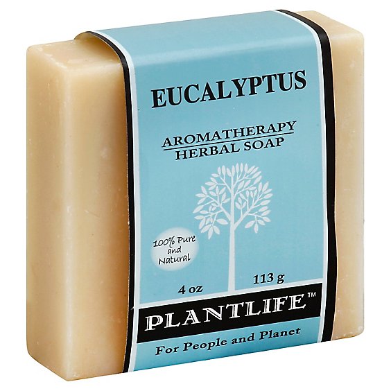 Plantlife Soap Herbal Eucalyptus, 4 Oz - 4 Oz