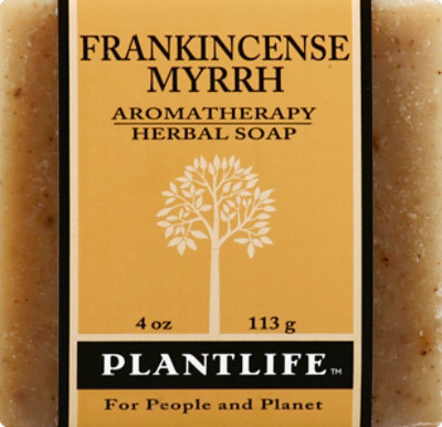 Plantlife Soap Herbal Frankincense Myrrh, 4 Oz - 4 Oz - Image 2