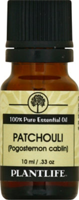 Plantlife Natural Body Care Essential Oil Patchouli, 0.34 Fz - 0.33814 Fl. Oz. - Image 2