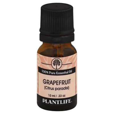 Plantlife Essential Oil Single Note Lemongrass, 0.34 Fz - 0.33814 Fl. Oz. - Image 1