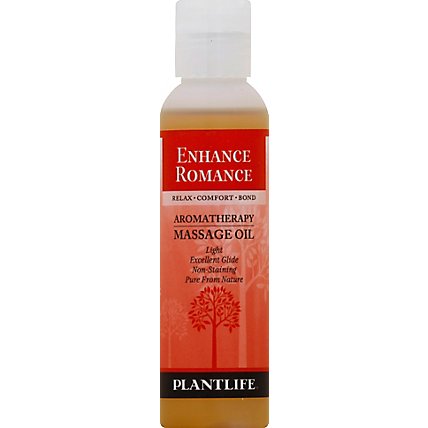 Plantlife Massage Oil Enhance Romance, 4 Fz - 4 Fl. Oz. - Image 2
