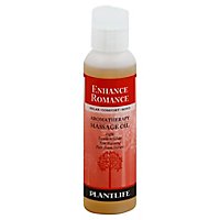 Plantlife Massage Oil Enhance Romance, 4 Fz - 4 Fl. Oz. - Image 1