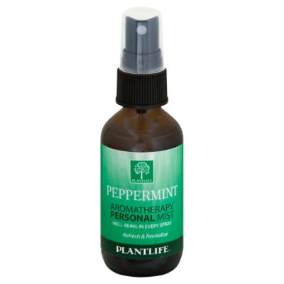 Plantlife Personal Mist - Peppermint, 2 Fz - 2 Fl. Oz. - Image 1
