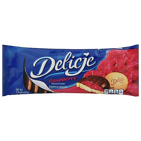 Lowell Delicje Raspberry Biscuits - 5.18 Oz