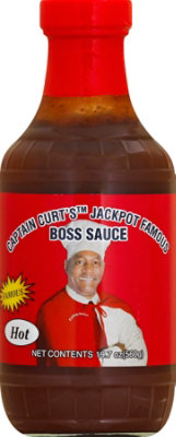 Captain Curts Hot Barbeque Sauce - 18 Oz - Image 2