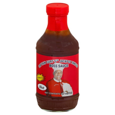 Captain Curts Hot Barbeque Sauce - 18 Oz - Image 1