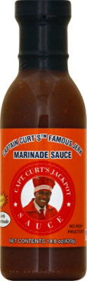 Captain Curts Sauce Marinade Famous Jerk - 14.9 Oz - Image 2