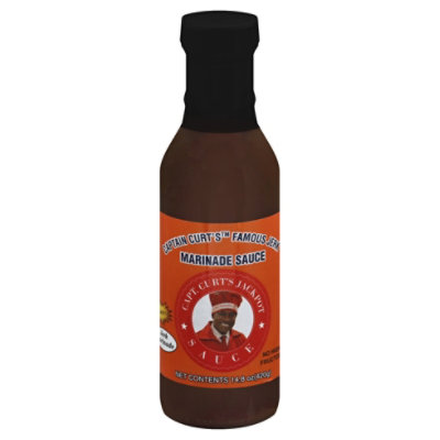 Captain Curts Sauce Marinade Famous Jerk - 14.9 Oz - Image 1