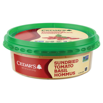 Cedars Sundried Tomato & Basil - 8 Oz - Image 2