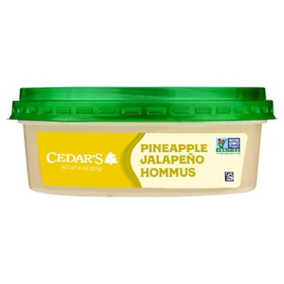 Cedars Pineapple Jalapeno Hommus - 8 Oz - Image 3