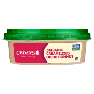 Cedars Basalmic Carelized Onion Hommus - 8 Oz - Image 3