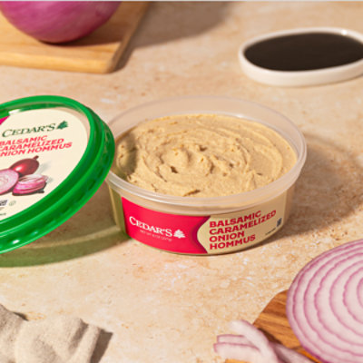 Cedars Basalmic Carelized Onion Hommus - 8 Oz - Image 5