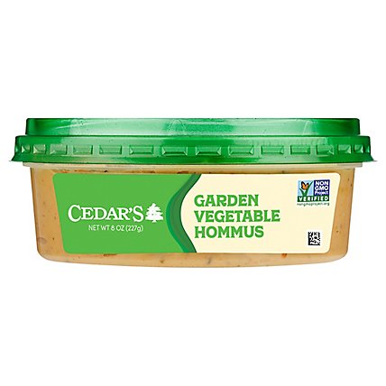 Cedars Garden Vegetable Hommus - 8 Oz - Image 1