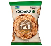 Cedars Whole Wheat Pita Chip - 6 Oz