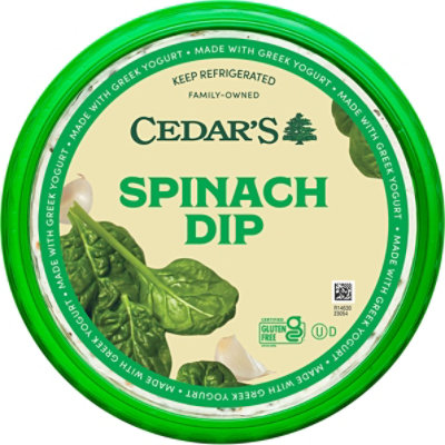 Cedars Spinach Dip - 12 Oz - Image 2