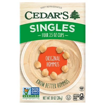 Cedars Original Hummus 4 Pk - 12 Oz - Image 3