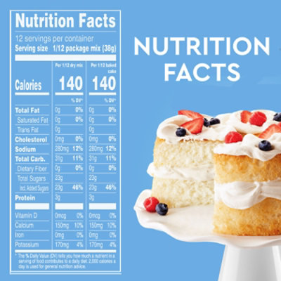 Duncan Hines Signature Perfectly Moist Angel Food Cake Mix - 16 Oz - Image 4