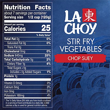 La Choy Chop Suey Vegetable - 28 Oz - Image 4