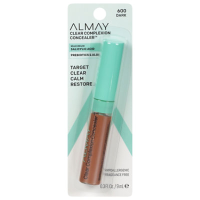 Almay Target Clear Calm Restore 600 Dark Clear Complexion Concealer - 0.18 Fl. Oz. - Image 1