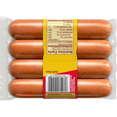 Oscar Mayer Uncured Jumbo Wieners Hot Dogs Pack - 8 Count - Image 9