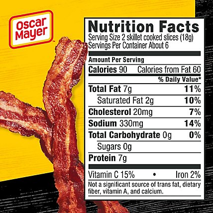 Oscar Mayer Center Cut Thick Sliced Bacon Slices - 12 Oz - Image 7