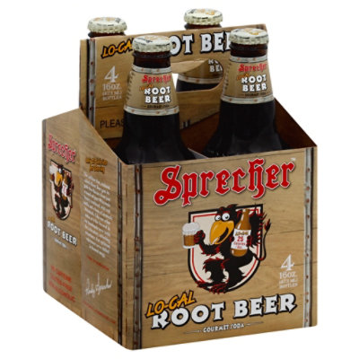 Sprecher Soda Rootbeer Lc - 4-16 Fl. Oz. - Image 1